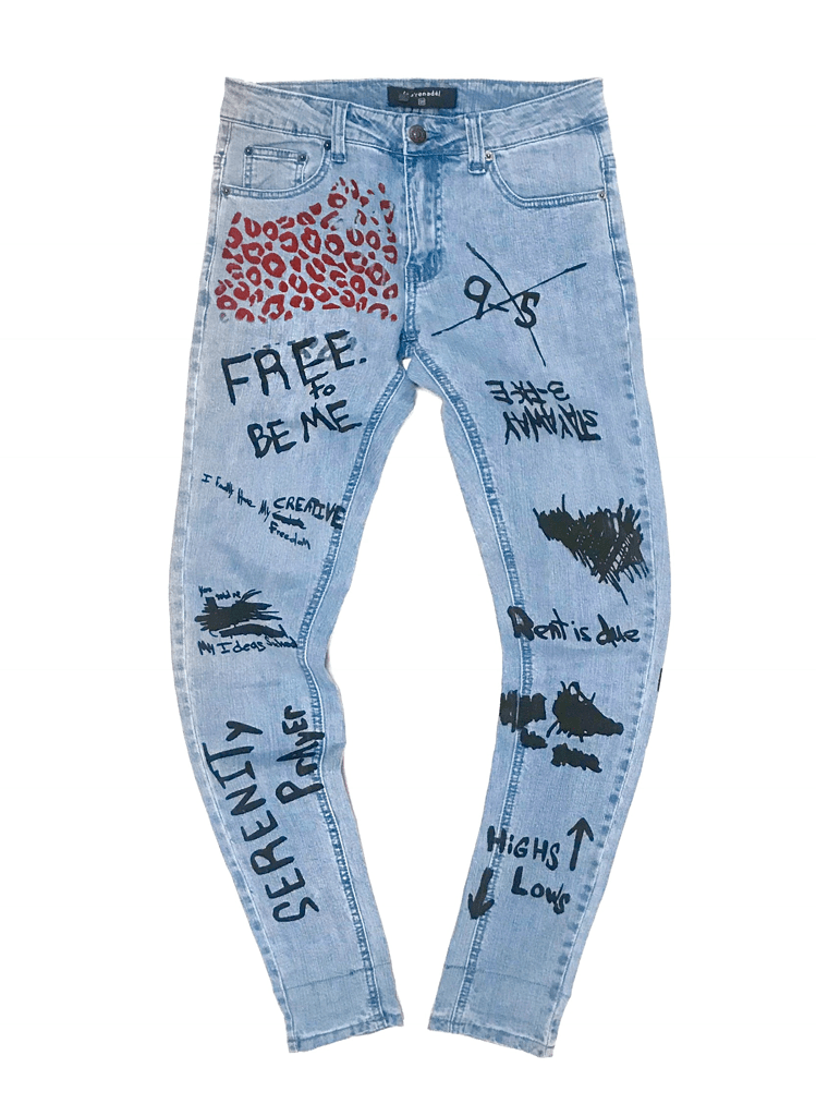 Serenede LIBERATED WRITTEN JEANS Moda404 Men's Boutique